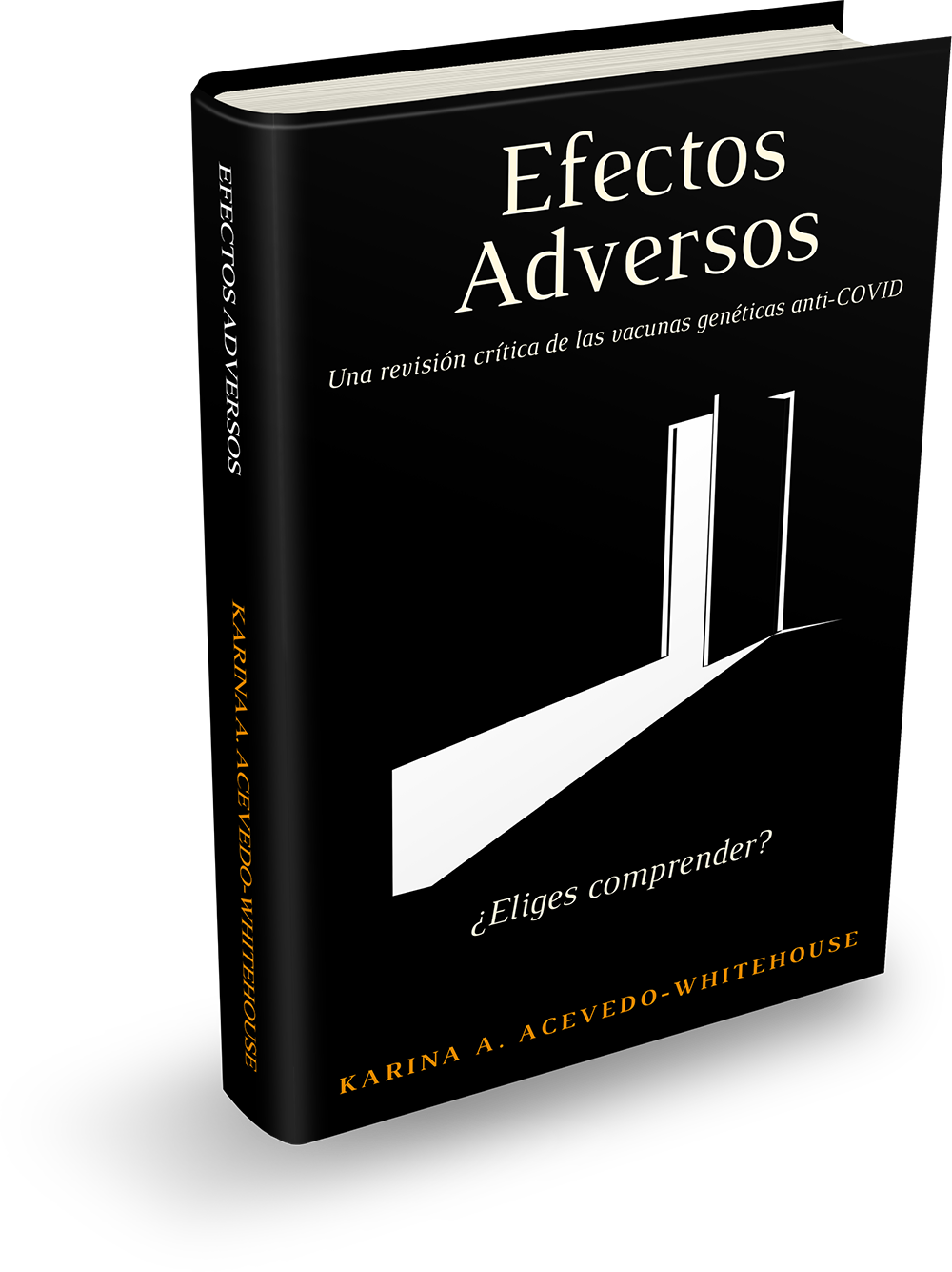 Portada del libro Efectos Adversos de Karina A. Acevedo-Whitehouse